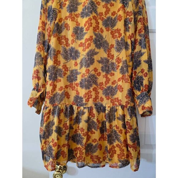 Scotch and Soda Stargazer Drop Waist Peasant Dress XS NWT - Picture 11 of 12